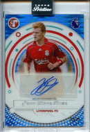 25-26 Pristine EPL John Arne Riise Pristine Autographs Blue 33/75