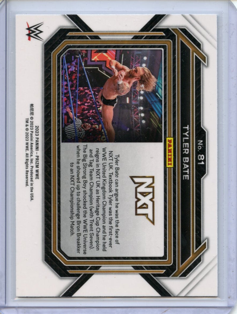2023 Prizm WWE Tyler Bate