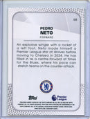 25-26 Pristine EPL Pedro Neto Top Corner