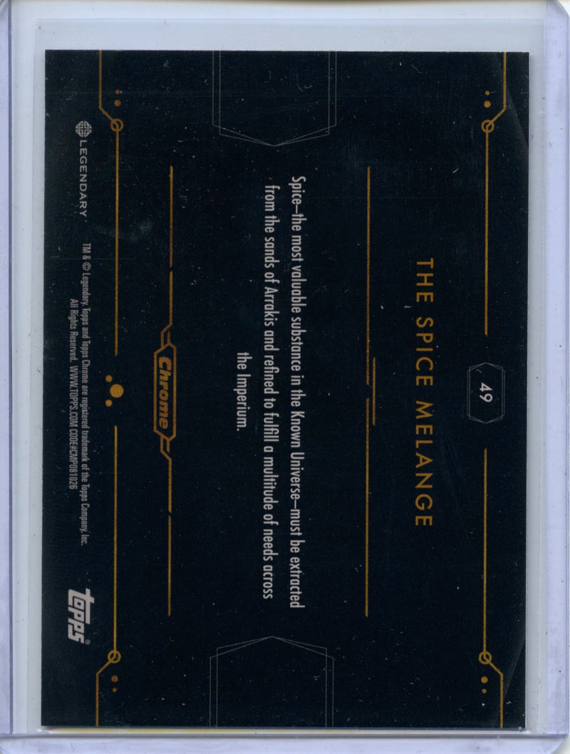 2024 Topps Dune Chrome The Spice Melange Refractor