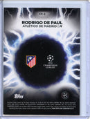 2024-25 Topps Chrome UEFA Club Comps Rodrigo de Paul Circle of Power