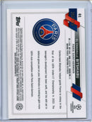 2022-23 Topps Chrome UEFA El Chadaille Bitshiabu Neon Green X-Fractor 392/399