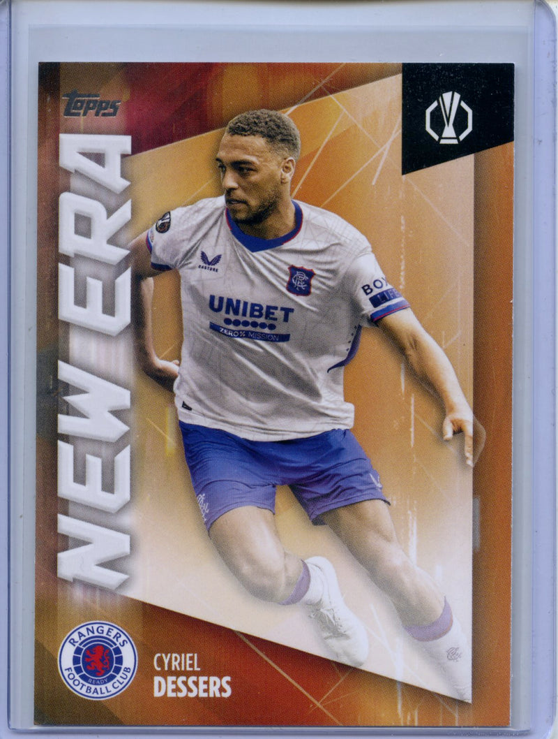 2024-25 Topps UEFA CC Cyriel Dessers New Era