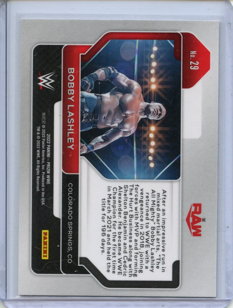 2022 Prizm WWE Bobby Lashley