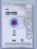 2024-25 Topps UEFA CC Cyriel Dessers New Era