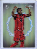 2024-25 Topps Chrome UEFA Club Comps Alphonso Davies Circle of Power