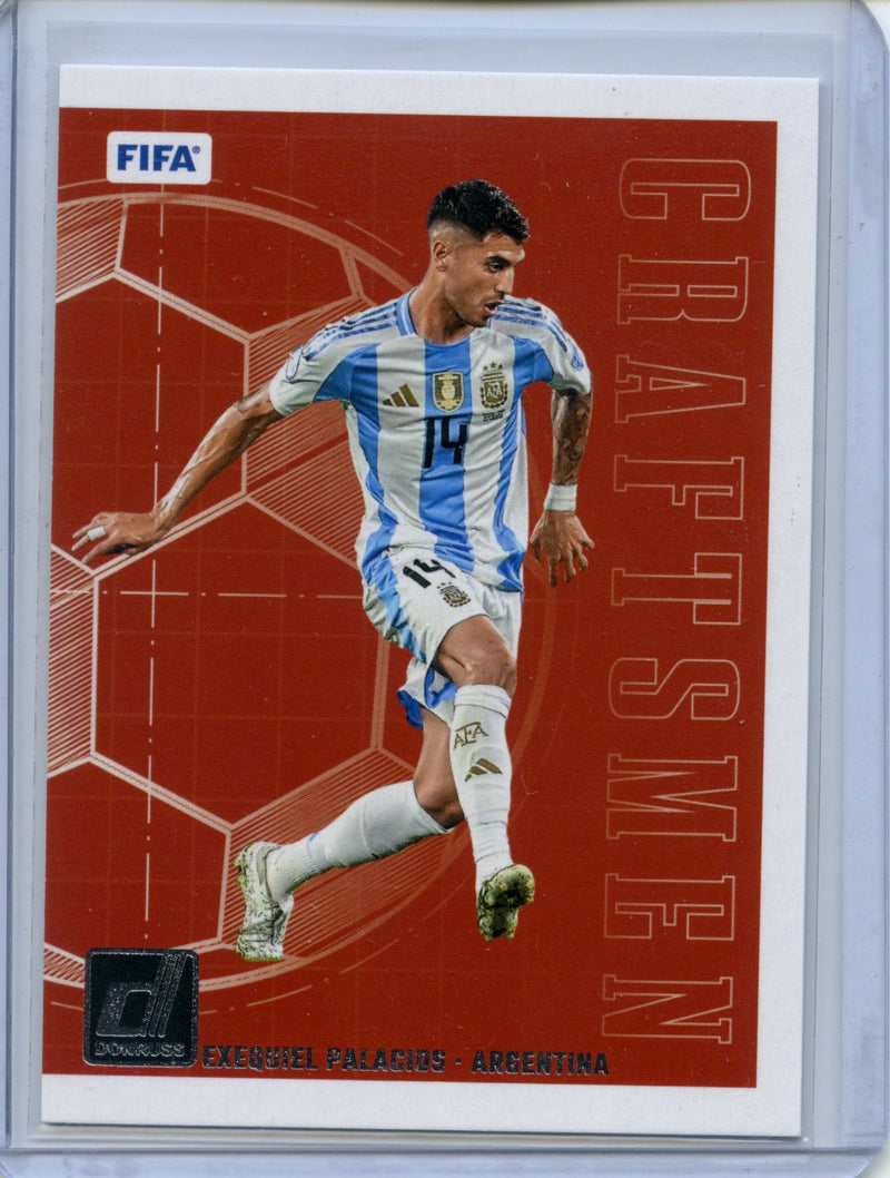 2024-25 Donruss Exequiel Palacios Craftsmen Silver