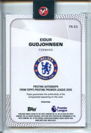 25-26 Pristine EPL Eidur Gudjohnsen Pristine Autographs Blue 61/75