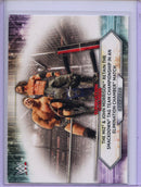 2021 Topps WWE The Miz & John Morrison Retain The Smackdown Tag Team Championship In An Elimination Chamber Match