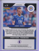 2021-22 Panini Prizm Premier League Jamie Vardy Purple Mojo Prizm