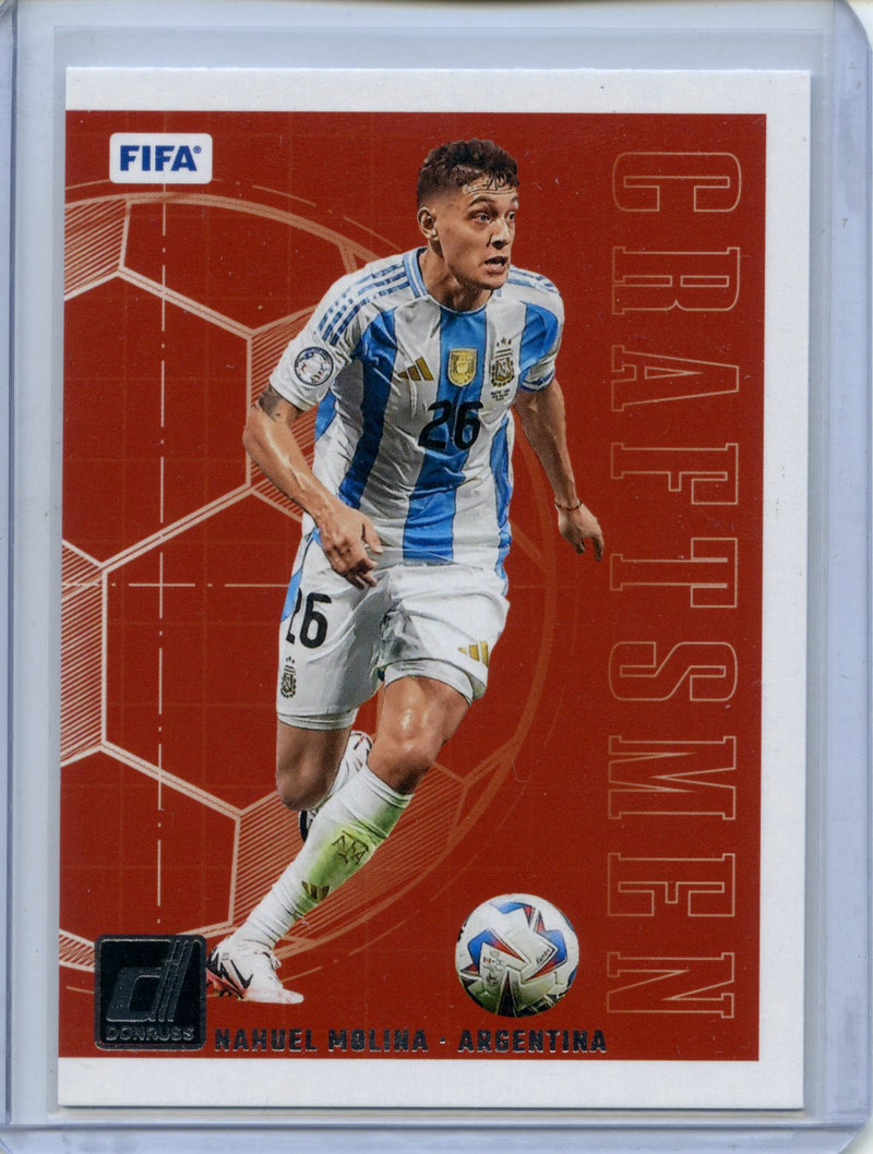 2024-25 Donruss Nahuel Molina Craftsmen Silver