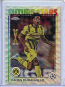2024-25 Topps Chrome UEFA Club Comps Julien Duranville Wave