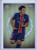 2024-25 Topps Chrome UEFA Club Comps Kang-in Lee Circle of Power