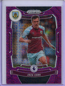 2021-22 Panini Prizm Premier League Jack Cork Purple Mojo Prizm