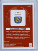 2024-25 Donruss Lisandro Martinez Craftsmen Silver