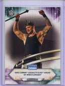 2021 Topps WWE King Corbin Assaults Elias Ahead Of Wrestlemania