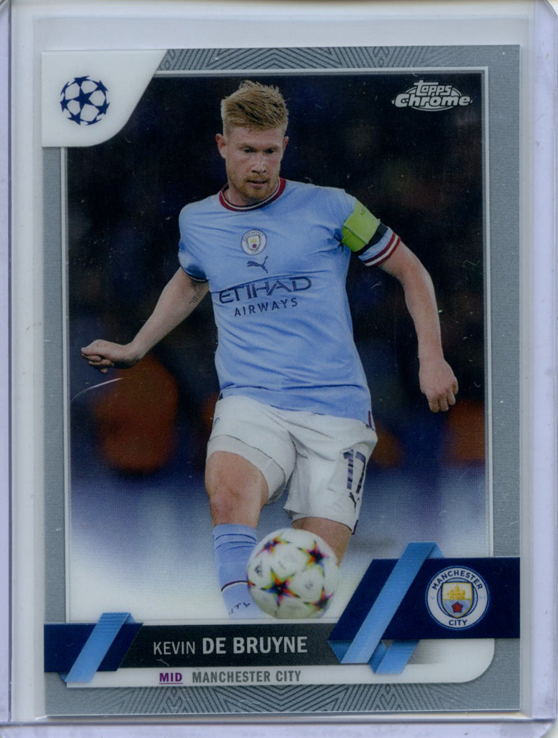 2022-23 Topps Chrome UEFA Kevin De Bruyne