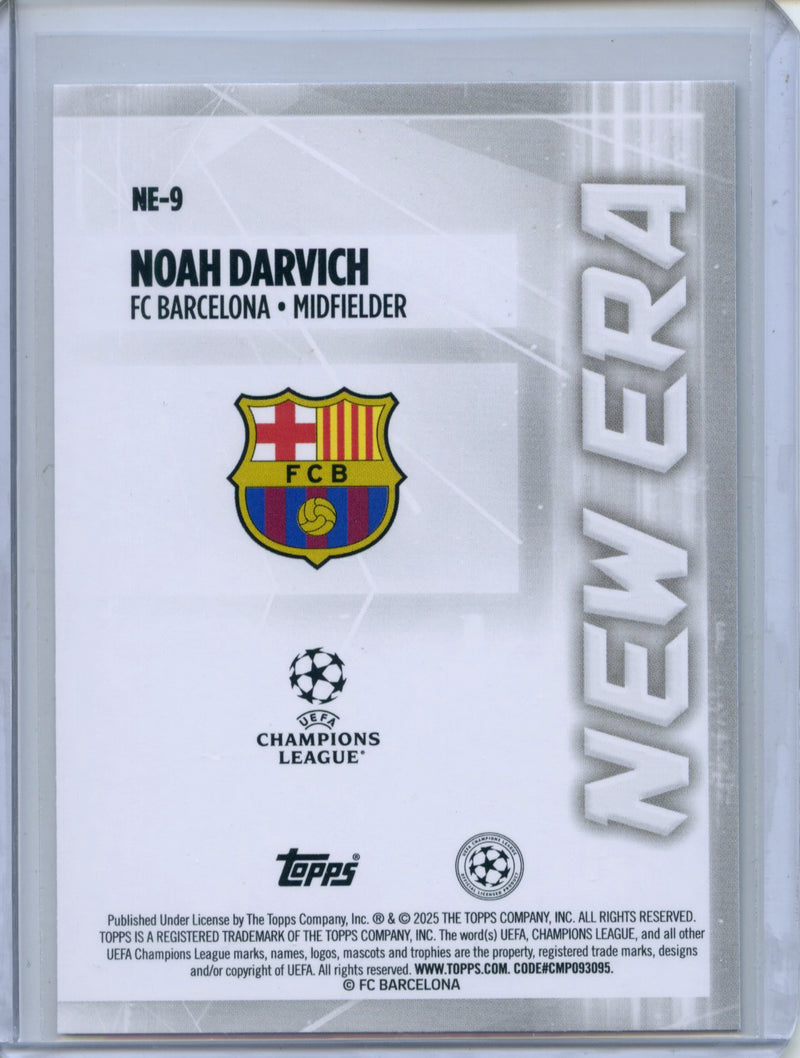2024-25 Topps UEFA CC Noah Darvich New Era