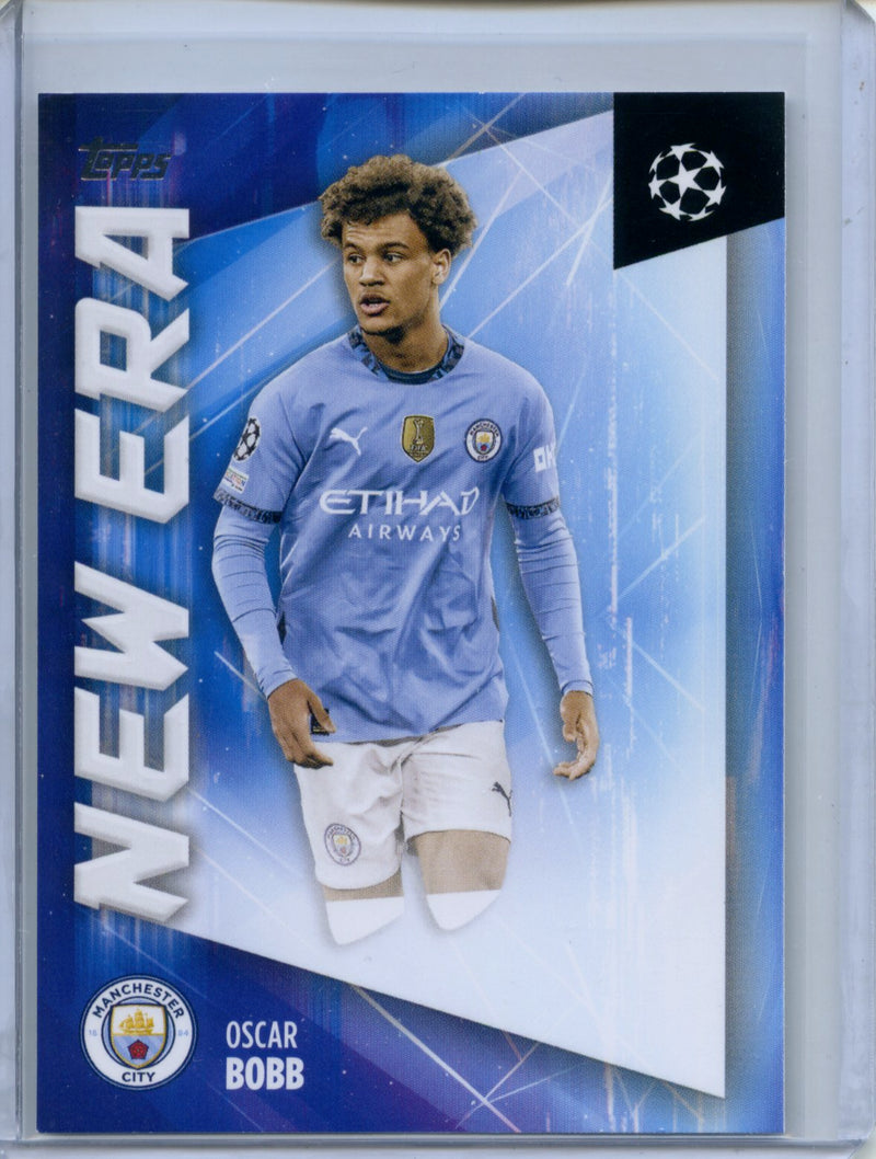 2024-25 Topps UEFA CC Oscar Bobb New Era