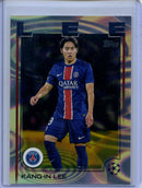 2024-25 Topps UEFA CC Kang-In Lee Rain Drops