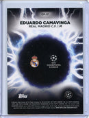 2024-25 Topps Chrome UEFA Club Comps Eduardo Camavinga Circle of Power