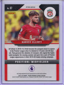 2021-22 Panini Prizm Premier League Harvey Elliott Purple Mojo Prizm