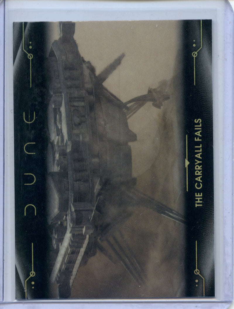 2024 Topps Dune Chrome The Carryall Fails Refractor