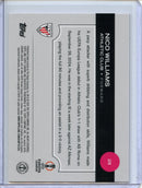 2024-25 Topps Chrome UEFA Club Comps Nico Williams Neon Pink Prism 130/175