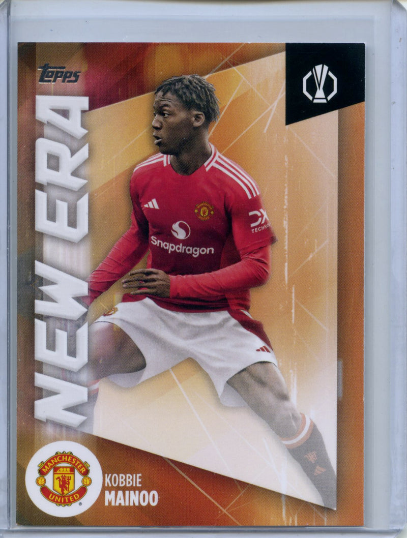 2024-25 Topps UEFA CC Kobbie Mainoo New Era