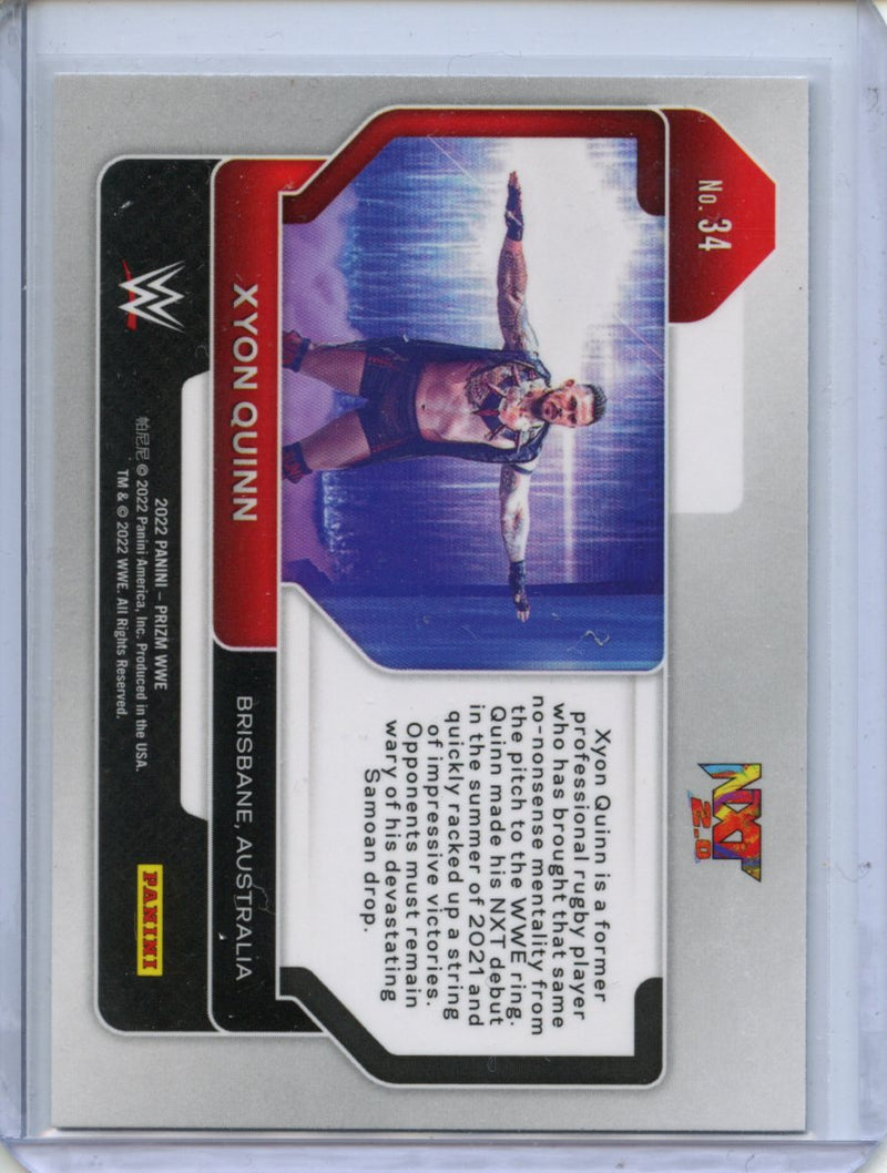 2022 Prizm WWE Xyon Quinn