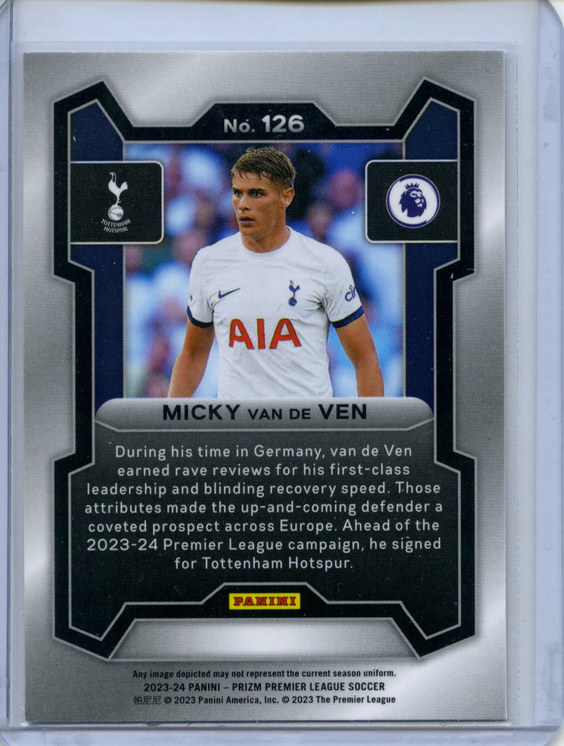 2023-24 Prizm Premier League Micky Van De Ven