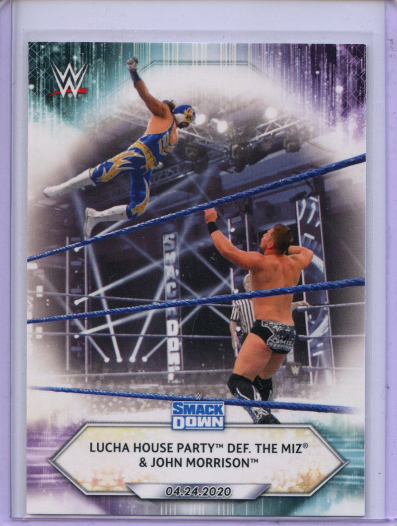 2021 Topps WWE Lucha House Party Def. The Miz & John Morrison