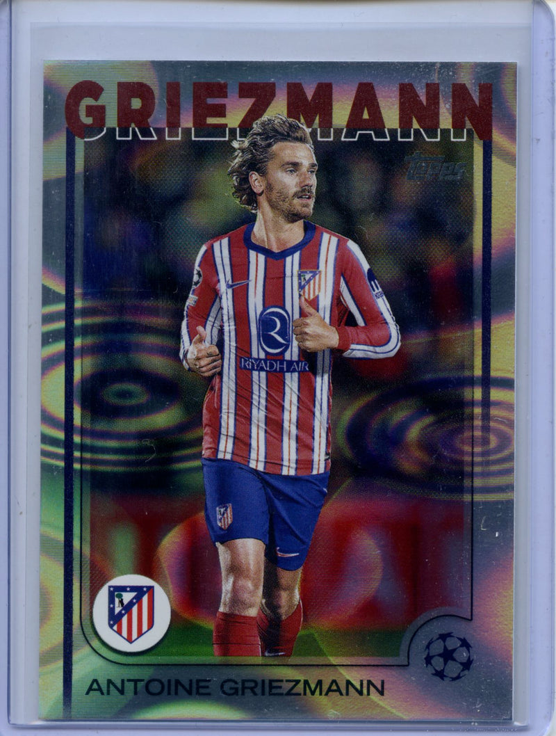 2024-25 Topps UEFA CC Antoine Griezmann Rain Drops