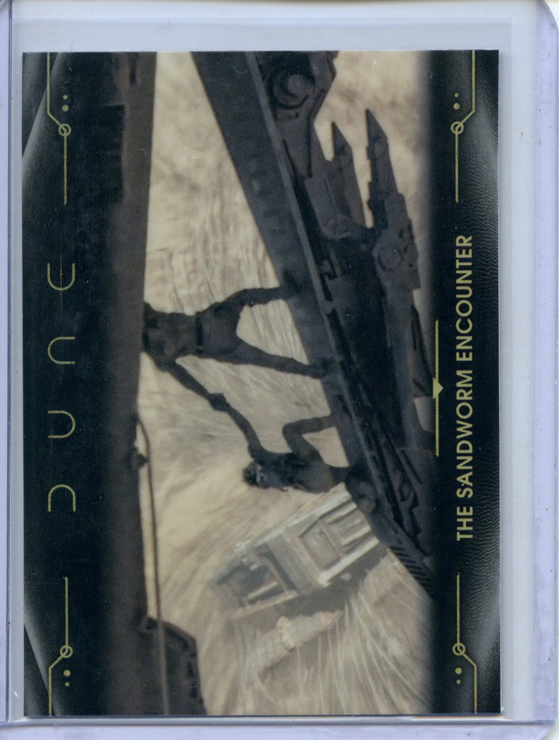 2024 Topps Dune Chrome The Sandworm Encounter Refractor