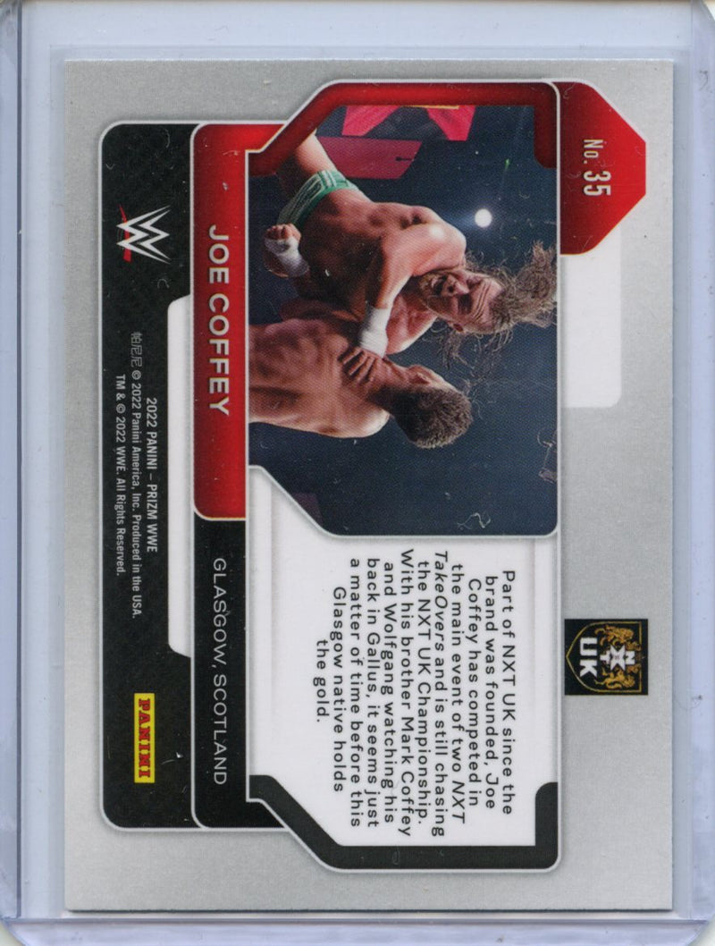 2022 Prizm WWE Joe Coffey