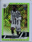 2022-23 Topps Chrome UEFA Samuel Iling-Junior Neon Green X-Fractor 148/399