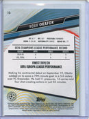 2020-21 Topps Finest UEFA Champions League Soccer Noah Okafor