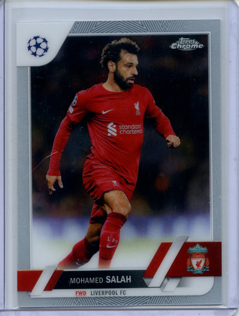 2022-23 Topps Chrome UEFA Mohamed Salah