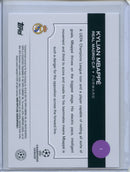 2024-25 Topps UEFA CC Kylian Mbappe