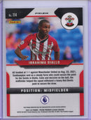 2021-22 Panini Prizm Premier League Ibrahima Diallo Purple Mojo Prizm