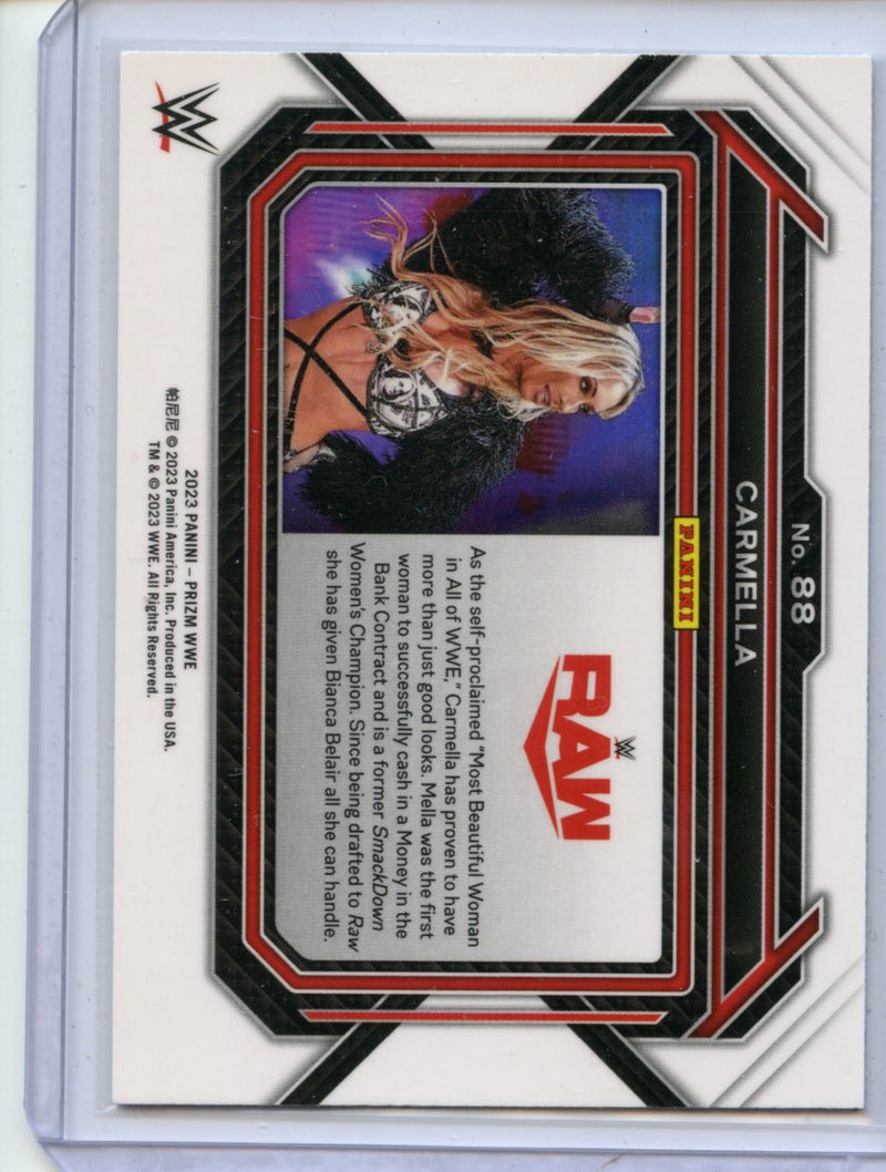 2023 Prizm WWE Carmella