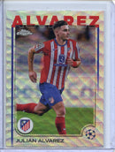 2024-25 Topps Chrome UEFA Club Comps Julian Alvarez Wave