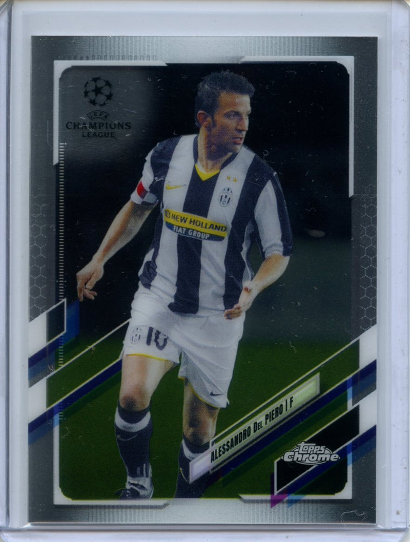 2020-21 Topps Chrome UEFA CL Alessandro Del Piero