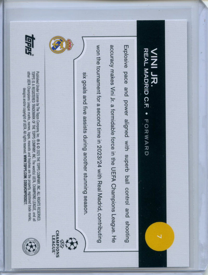 2024-25 Topps UEFA CC Vini Jr