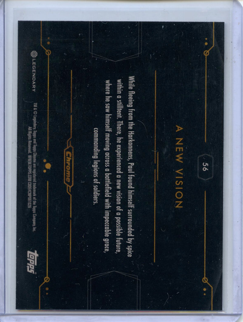 2024 Topps Dune Chrome A New Vision Refractor