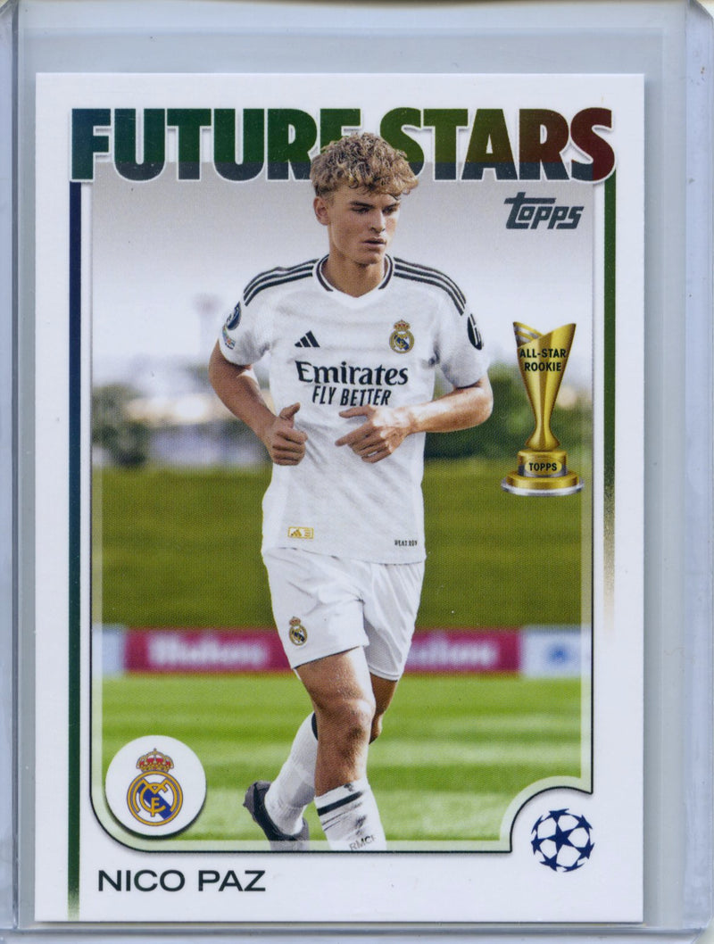 2024-25 Topps UEFA CC Nico Paz