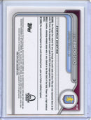 2024-25 Topps Chrome UEFA Club Comps Ben Broggio Bowman UEFA Youth League