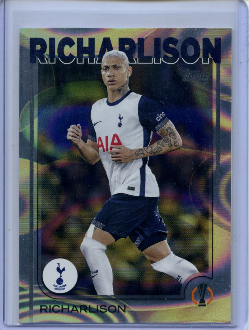 2024-25 Topps UEFA CC Richarlison Rain Drops