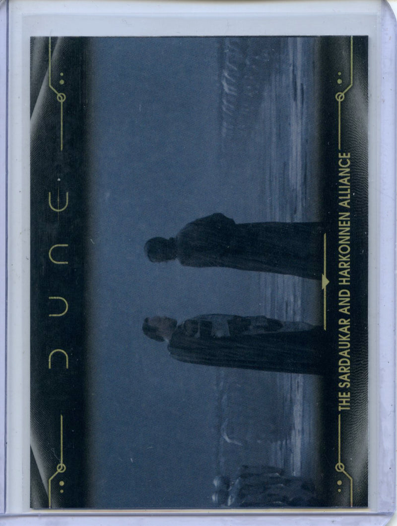 2024 Topps Dune Chrome The Sardaukar And Harkonnen Alliance Refractor
