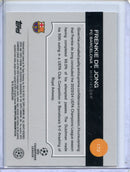 2024-25 Topps Chrome UEFA Club Comps Frenkie de Jong Wave